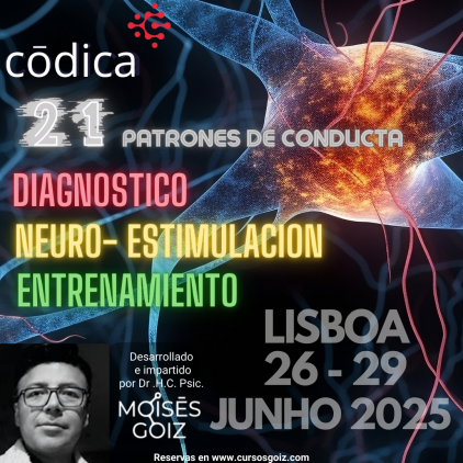 Reserva Curso de CODICA (Neuropsicología Biomagnetica) por Moises Goiz Martinez, Lisboa Portugal Junho 2025